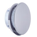 西邦工業 SEIHO 【SNBD125MS】 外壁用ステンレス製換気口 フラットカバー付換気口 SNBD-MS 金網型3メッシュ フラットカバー付 防火ダンパー...