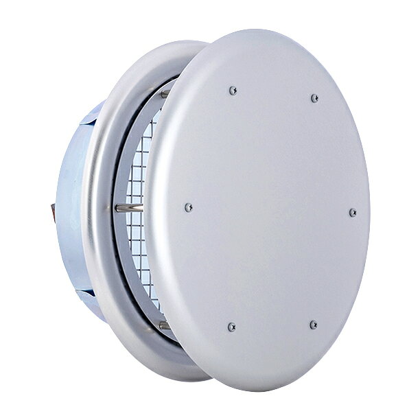 西邦工業 SEIHO 【SNBD125】 外壁用アルミニウム製換気口 フラットカバー付換気口 SNBD 金網型3メッシュ フラットカバー付 防火ダンパー付 後面フューズ交換