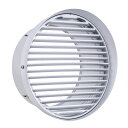 西邦工業 SEIHO 【SV300T】 外壁用アルミニウム製換気口 フラットグリル(水切り付) SV-T 大口径 内向ガラリ型 水切り付 低圧損 大口径 ドレン...