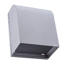 西邦工業 SEIHO 【WB75S】 外壁用ステンレス製換気口 パイプフード WB-S 深型角フード 3メッシュ フェイス着脱式