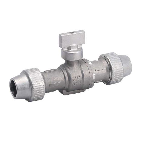 乙ハンドルのステンレス製ボール式止水栓、可とう式継手付きです。商品コード25843200-3品番20 YSB-SSP-3商品名SUS ボール止水 可とう式乙H呼び径(mm)20適合管サイズ20価格(円)36490重量(g)1040対応管種ステンレス鋼管規格東京都規格品流体水道水温度5℃-35℃最高使用圧力0.75MPa