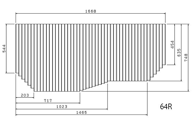 トクラス TOCLAS　【仕様変更品】 巻きフタ（64R）【FFMALW1A1】[GFFMALW1A1]　同等品