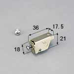 LIXIL リクシル トステム 雨戸戸車【商品コード：AZWS608 内容物：本体×1、取付ネジ×1 めっき仕上げ 】