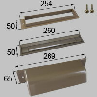 LIXIL リクシル トステム ポストセット 【商品コード：L1X41】 内容物本体セット×1、取付ネジセット×1 ..