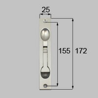 LIXIL リクシル トステム 【商品コード：QDA626 内容物：本体×1 シルバー 】