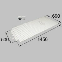 LIXIL リクシル トステム フック付浴槽巻きフタ【商品コード：RTPS002 内容物：本体×1 ホワイト 】