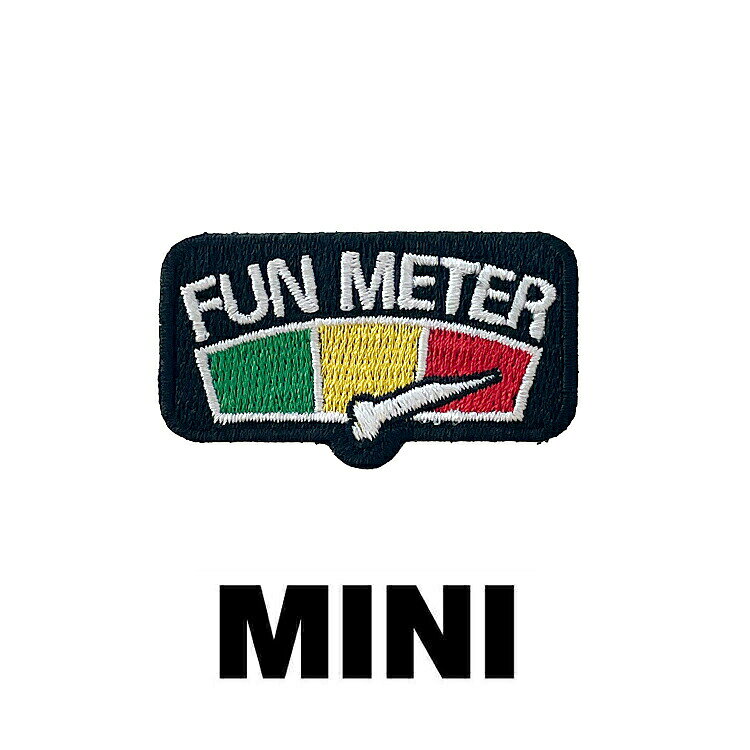 KILONINER TOP ＞ 商品一覧 ＞ パッチ 商品名【KILONINER 】Mini FUN METER PATCH 商品説明 FUN METERのパッチです 【楽しさ】のメーターが振り切っているデザインのジョークパッチです。 カラフルなカラーが目を引きます。 裏面は面ファスナーなので、アイロンや穴あけの必要も無く、簡単にハーネスやリードに貼り付けてカスタマイズが楽しめます。 ※洗濯の際はパッチを取り外してください。 サイズ SIZE　H:2.5cm ×5cm よくあるご質問 Q. いつ発送されますか？ A. 即日発送(土日祝除く) ＞ 最短翌日お届け Q. 日時指定はできますか？ A. 可能です。決済画面にてご希望の日時をお選びください。 ご注文時の注意事項 ■生産時期や製造ロットにより、色味・質感・仕様・デザイン等に若干の個体差が生じる場合がございますが、品質には問題ございません。あらかじめご了承ください。 ■製品仕様やパッケージは改良のため予告なく変更される場合があります。 ■北海道・沖縄・東北地域は中2日程お届け迄にお時間を要します。その為日時ご指定いただきました場合もご希望に添えない場合がございます。また、配送業者様の運行状況や天候によりお届け日が前後する可能性がございます。予めご了承くださいませ。 ■当サイトでは複数店舗で在庫を共有しているため、タイミングにより在庫数にずれが生じる場合がございます。 ご注文時にサイトにて在庫があった場合でも僅差により商品が欠品となる場合もございます。 その場合は、ご注文確認後に当店より欠品の旨ご連絡させていただきます。大変ご迷惑をお掛けいたしますが、あらかじめご了承いただけますようお願いいたします。 ■環境に配慮し、当店では簡易包装にてお届けいたします。 ■洗濯方法については、洗濯表示タグをご確認ください。 ■返品・交換・修理について [必読] ご注文に関する注意事項 ＞KILONINER TOP ＞ 商品一覧 ＞ パッチ