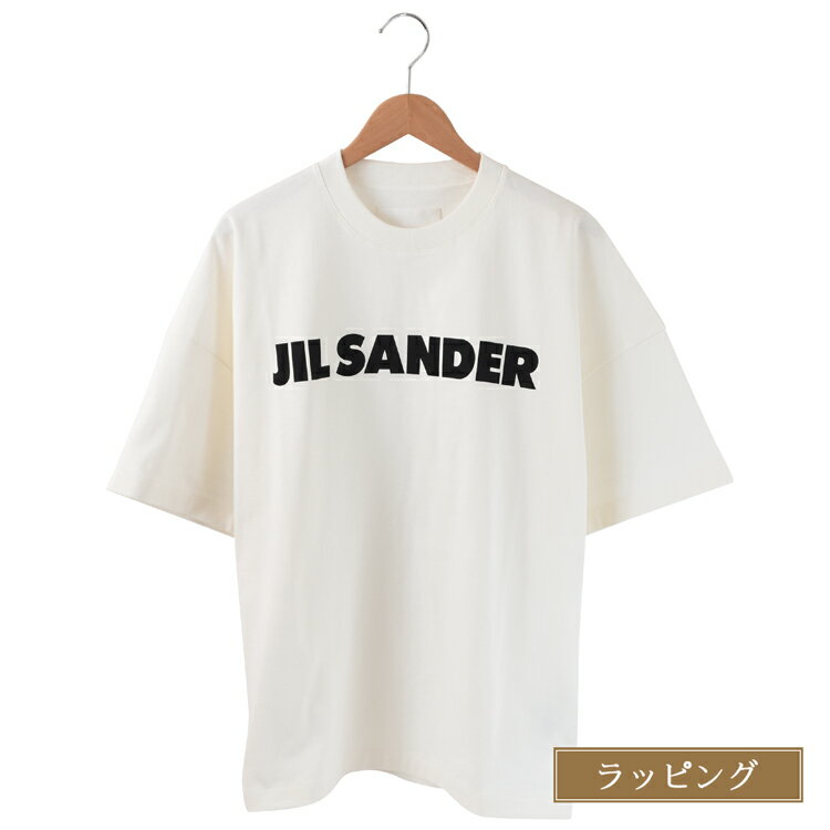 JIL SANDER ジルサンダー プリントロゴ コットンジャージーTシャツメンズ レディース ブランド 正規品 新品 ギフト プレゼント 母の日 誕生日 女性...