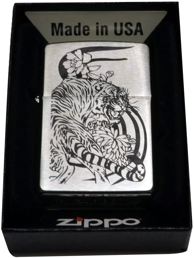 zippo ライター 和柄 虎 トラ おしゃれ zippoライター ジッポ オイル ジッポライター ジッポ ライター #200 刻印 ケース 喫煙具 たばこ 防災グッズ 地震対策 父の日 ギフト 防災の日