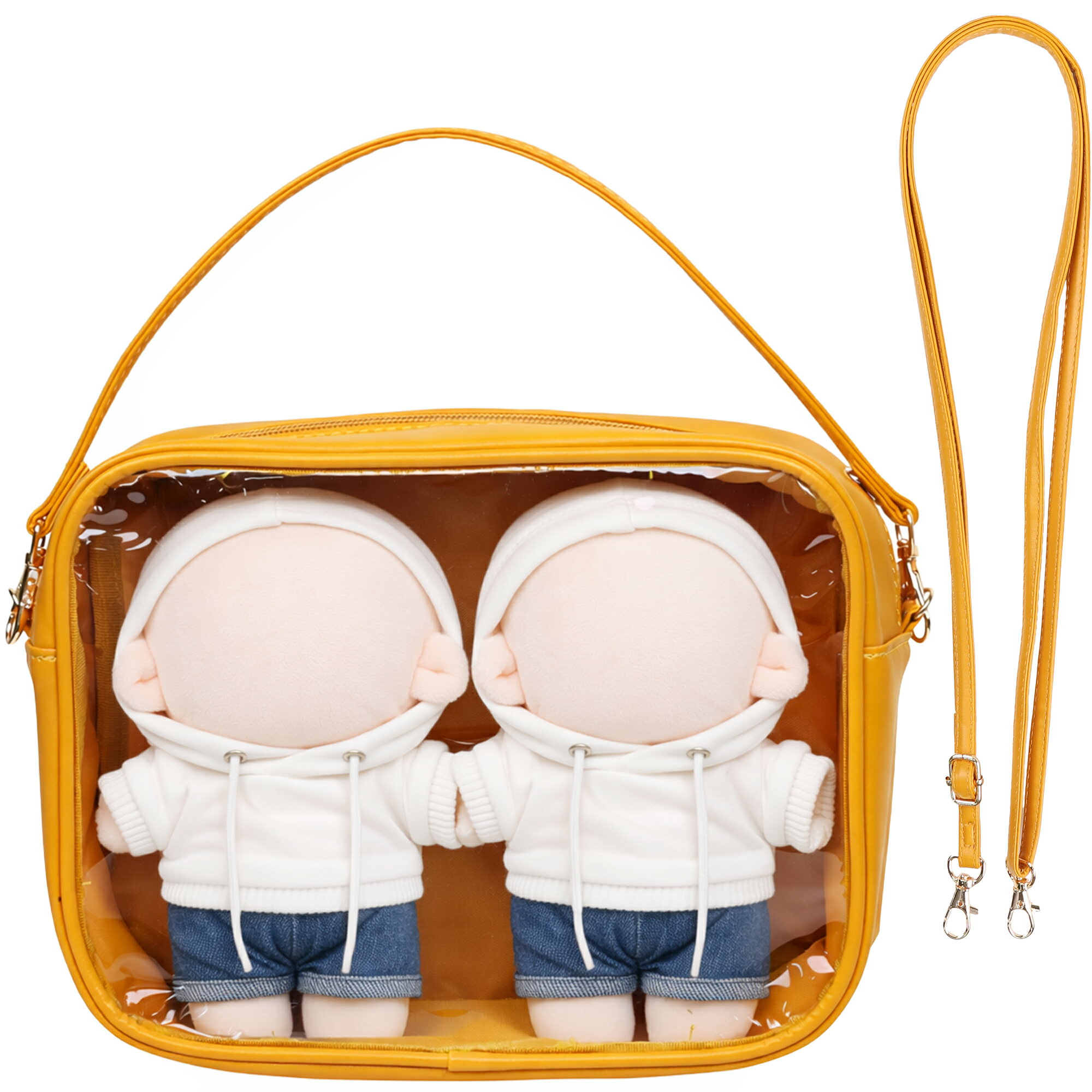 淳士ぬい オレンジクリアポーチ付き 淳士ぬい オレンジクリアポーチ付き 早く！早く何か着せてあげて！淳士