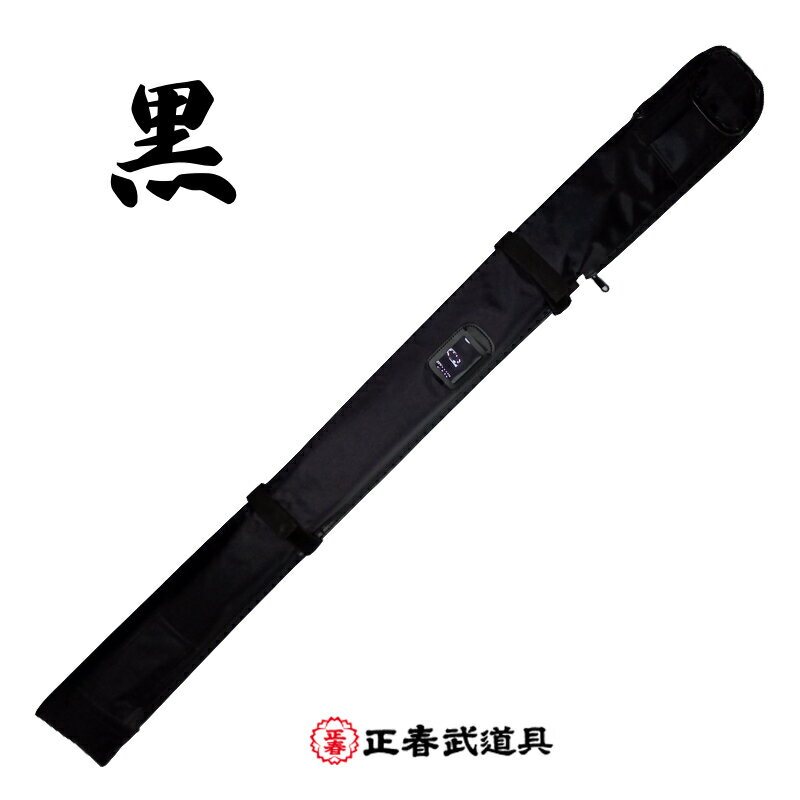 剣道 竹刀袋　ナイロン略式木刀入付チャック2本入りE 竹刀袋 竹刀 ピンク 黒 紺 赤 緑 34用 37用