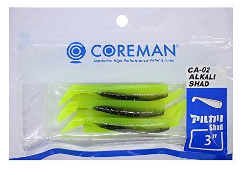 コアマン(Coreman) CA-02 アルカリシャッド #063 チャートベイト 75mm