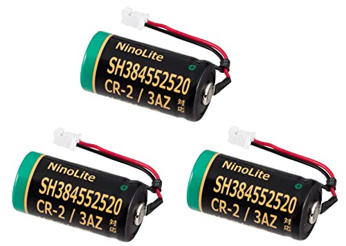 NinoLite リチウム電池 3個セット SH384552520 CR-2/3AZ CR-2/3AZC23P CR17335A WK11 CR17335 WK210 CR17335E-N-CN3 対応 1600