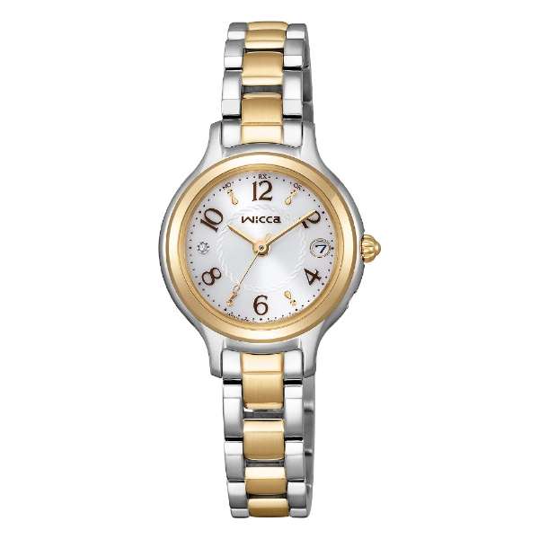 SEIKO - シチズン ウィッカ　ソーラーテックソーラー電波KS1-937-13