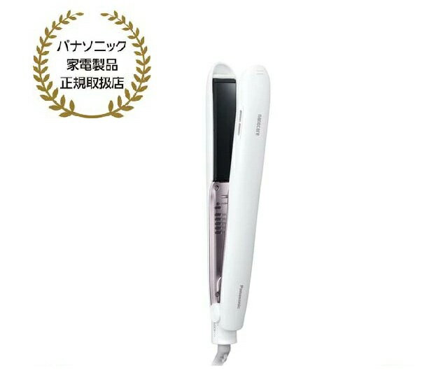 パナソニック EH-HS9J-W(EHHS9JW) ストレートアイロン ナノケア