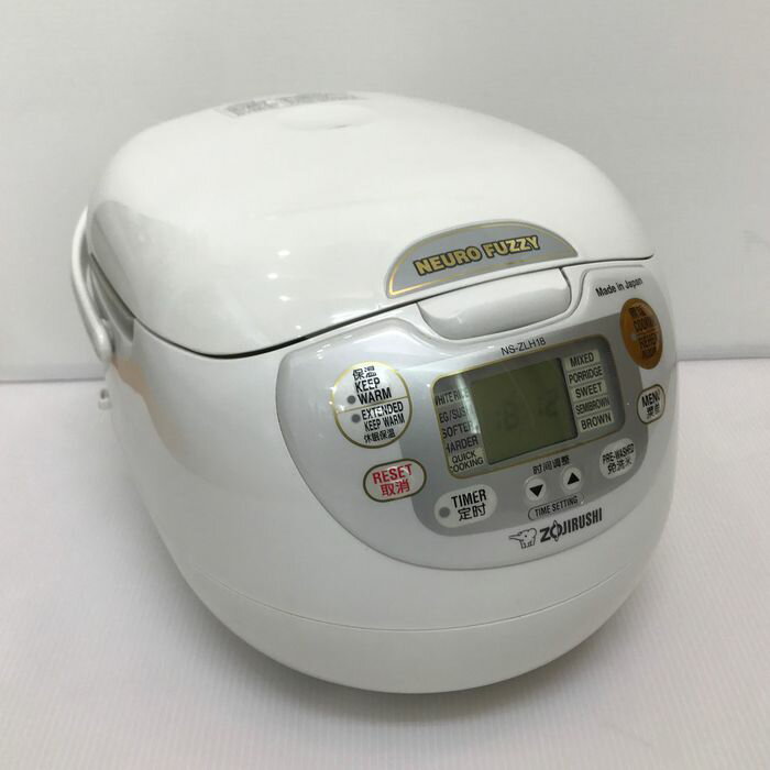 海外向け炊飯器 象印 NS-ZLH18-WZ 【220仕様】 1升炊き rice cooker