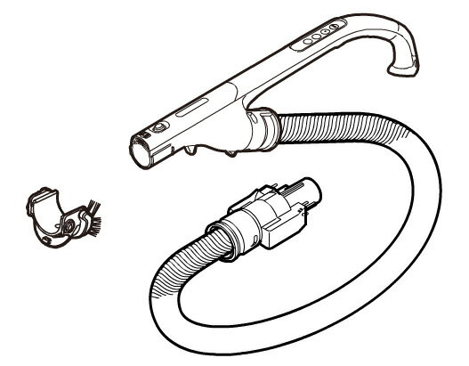 パナソニック AVV94P-TE0V(AVV94PTE0V) サイクロン掃除機 ホースカン