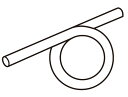 パナソニック ANP232-8020 純正部品 卓上型食器洗い乾燥機用 排水ホース 1m