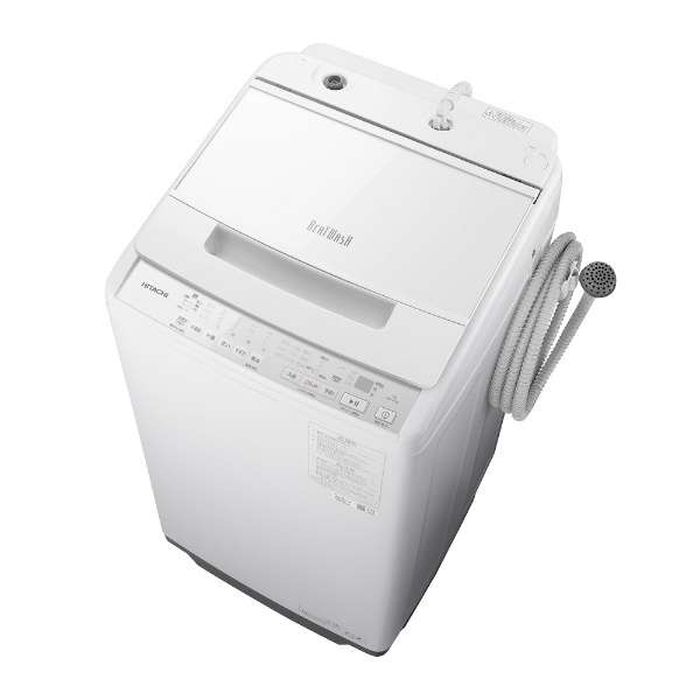 [標準設置無料]日立 BW-V70J-W(BWV70JW) ビートウォッシュ 7.0kg 全自動洗濯機