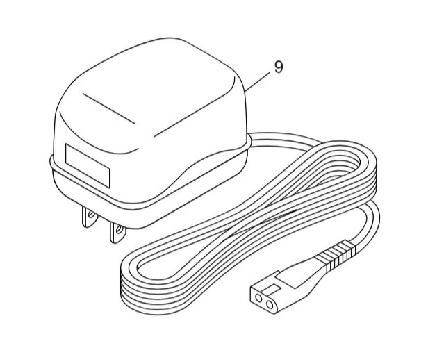 パナソニック　カットモード用　充電器　er5204k7657m