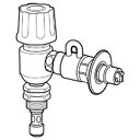 湯水混合栓用・内ネジ用・MYM社用ナショナルのブランドです。※取り付け後約108mm高くなります※適合するかどうか分岐水栓ガイド（Panasonic内サイト）をよくご確認ください。分岐水栓