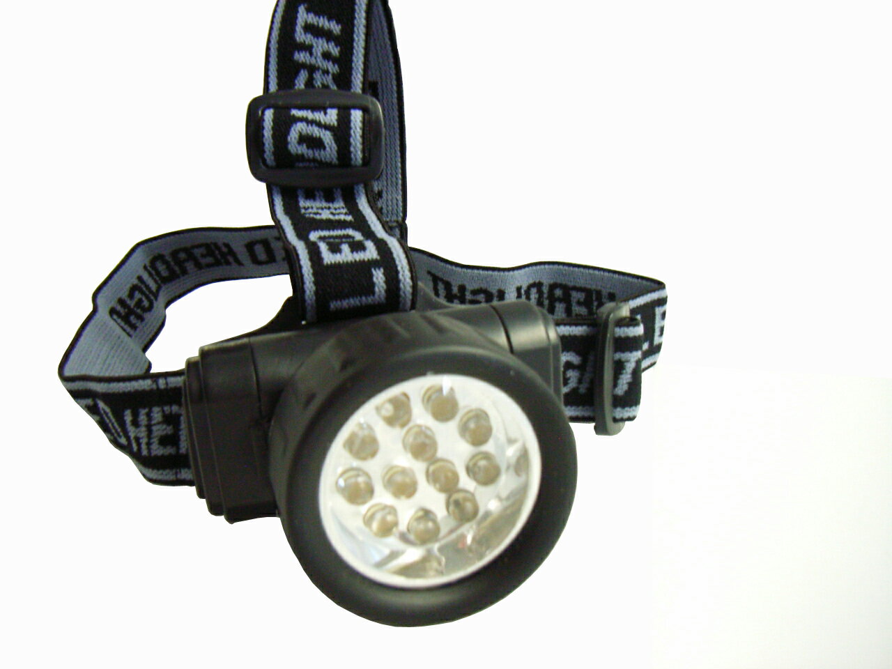 定型外で送料無料(あす楽・代引き\600~)【高輝度21LEDヘッドライト(ブラック)】