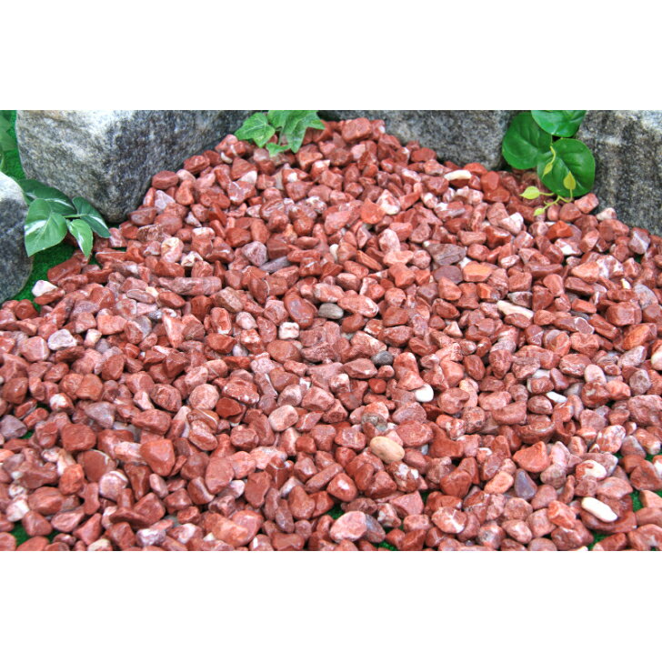 砂利 赤玉石 5kg レッドスプレッド 玉砂利 2分(6～9mm)　5分(15~20mm)　8分（20～28mm)