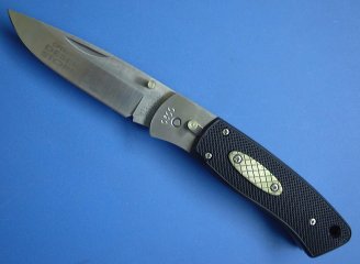 RIGID　KNIVES（リジッド　ナイブズ） RG-15　DESERT　STORMボタンロック　ドロップポイント　限定品