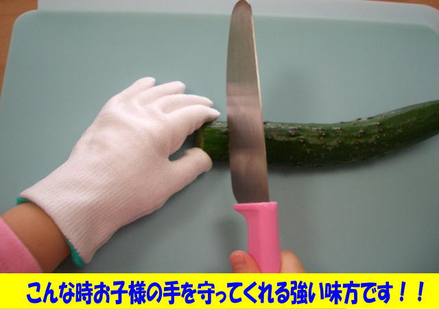 キッズ・キッチン子供用手袋(耐刃てぶくろ)【守っ手ね 調理用】(片手用)【キッズキッチン】【守ってね】通販格安セール情報 楽天 通販