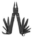 LEATHERMAN　TOOL（レザーマン　ツール） REBAR　BLACKリーバー　黒MOLLEナイロンケース付きレザーマンツールジャパン　正規品【PBBK-NM】