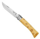 OPINEL(オピネル) 1549No.7 ステンレス刃長80mm スター 星模様