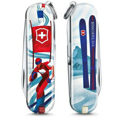 VICTORINOX（ビクトリノックス）クラシック　Ski Race 限定品7機能　58mm2020年限定品【リミテッドエディション】