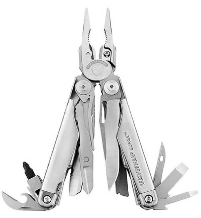 LEATHERMAN TOOL(レザーマン ツール) SURGE(サージ) シルバー ナイロンケース付レザーマンツールジャパン正規品【SUR-L】