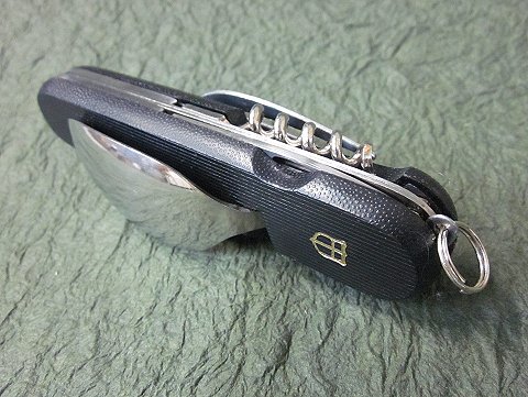 SAM(サム)コンビ 6徳ナイフスプーン・フォーク付ナイフ筋入 ブラック 日本製通販格安セール情報 楽天 通販