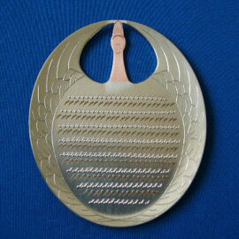 おろし金(銅製)鶴・亀【手作り】【正月】