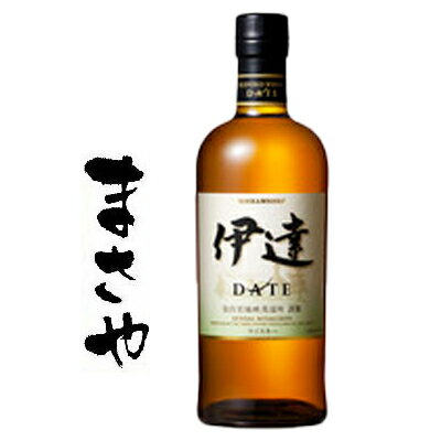 ニッカ　伊達　DATE　仙台宮城峡蒸留所　ブレンデッドウイスキー　43度　700ml(新ラベル)