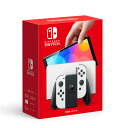 【500円OFFクーポン】Nintendo Switch（有機ELモデル） Joy-Con(L)/(R) ホワイト HEG-S-KAAAA【任天堂 ニンテンドー スイッチ ジョイコン ゲーム機 プレゼント ギフト 家族 ファミリー 子ども 子供】