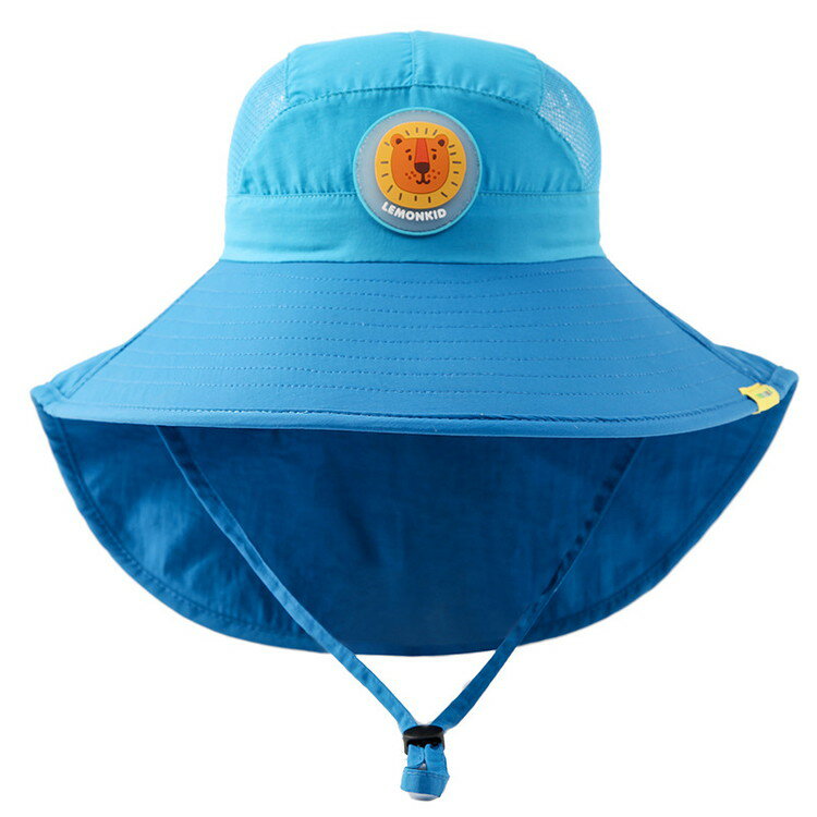 こども 子供 帽子 釣り ビーチ春用 夏用 UV対策 日よけ付き ネックカバー 子ども ハット 男の子 女の子