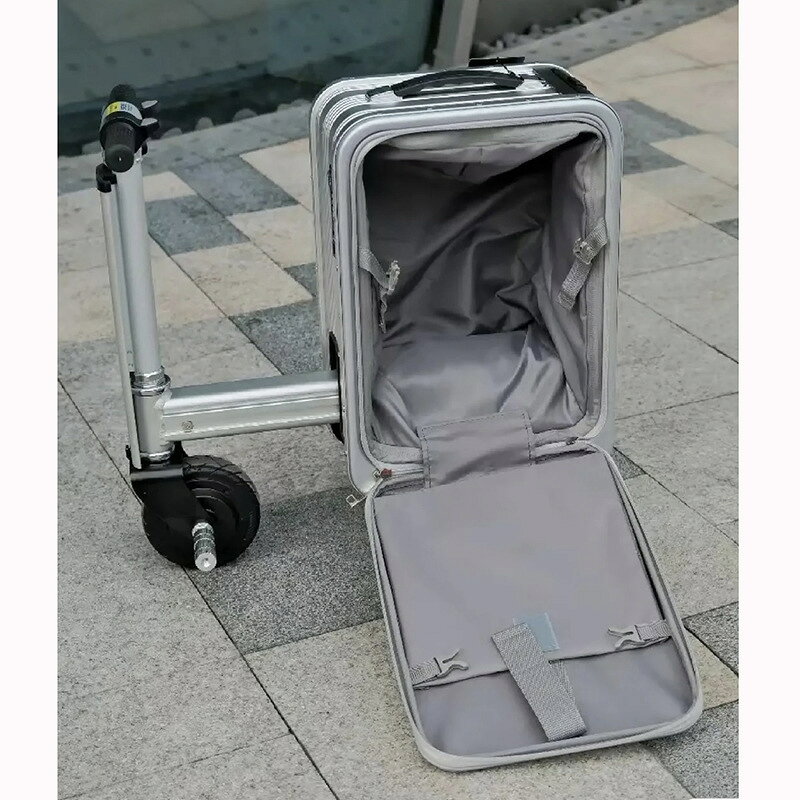 20L 乗れる 電動スーツケース 電動キャリーケース 電動ビジネスケース 電動バイク 旅行カバン 便利グッツ 便利アイテム おもしろグッツ 国内旅行 海外旅行 卒業旅行 修学旅行 高級 便利 masayosiryouhin-10005502 雅美良品 楽天市場店 サンプル画像2