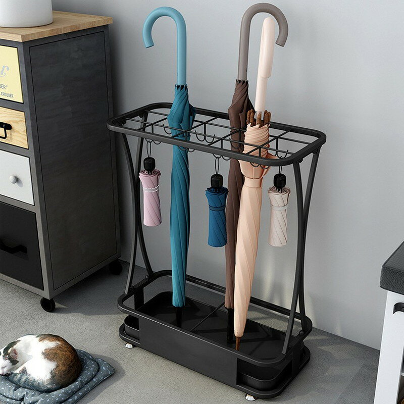 傘立て アンブレラスタンド 大容量の傘立て おしゃれ コンパクトで 10本も収納 できます シンプル でモダンなスチールの佇まい 傘たて アンブレラスタンド 便利 玄関 収納 傘スタンド コンパクト シンプル