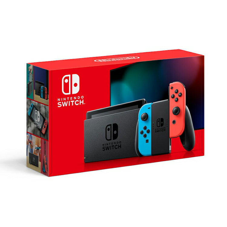 【新品】新型 Nintendo Switch ニンテンドースイッチ 本体 Joy-Con(L) ネオンブルー/(R) ネオンレッド HAD-S-KABAA【任天堂 ニンテンドー スイッチ ジョイコン ゲーム機 プレゼント ギフト 家族 ファミリー 子ども 子供】