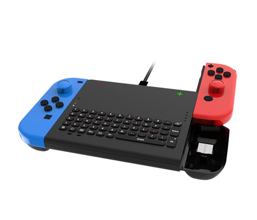 【送料無料】Nintendo Switch スイッチ コントローラー キーボード USBキーボード ( SWITCH 用) Joy-Con ドッキング 可能