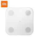 体重計 スマホ連動 シャオミ xiaomi 体脂肪計 Mi Smart Scale 2 グローバル版 ホワイト【体組成計 体重計 スマホ 連動 アプリ スマート スケール 2 健康管理 ダイエット フィットネス スマートウォッチ Bluetooth 5.0 乗るだけ ギフト プレゼント 母の日】