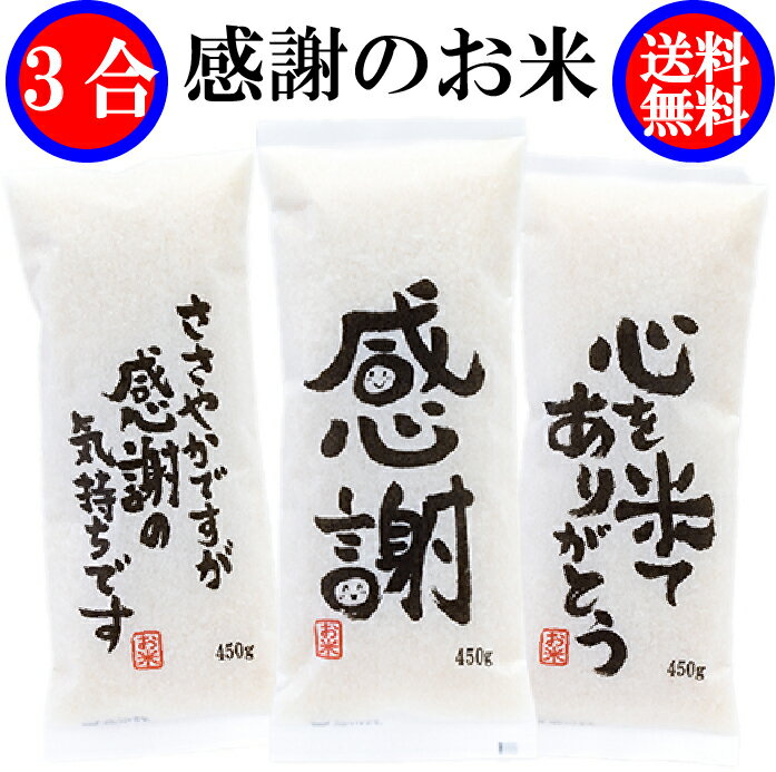 お歳暮 お年賀 米 粗品 退職 転勤 お礼 米 3合(450g)【令和7年産】プチギフト ギフト プレゼント 挨拶 お歳暮 送料無料 記念品 景品 プレゼント ...