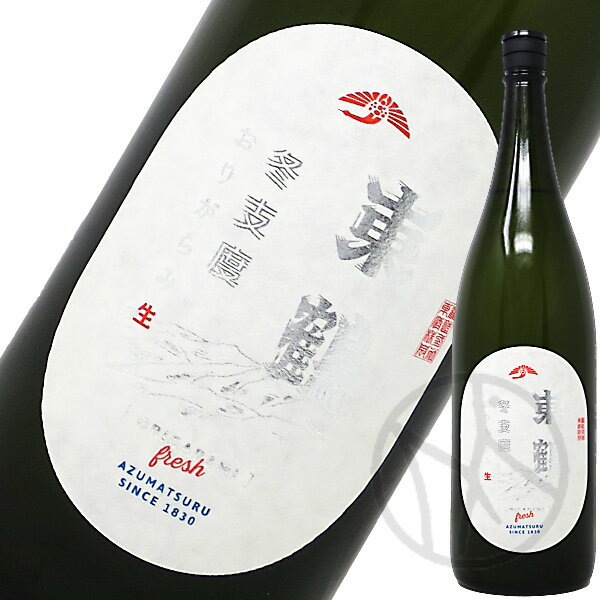 東鶴 冬支度 おりがらみ生 1800ml