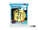 井村屋 袋入り水ようかん 糖質オフ(60g×4個入) 10袋 〔送料無料〕