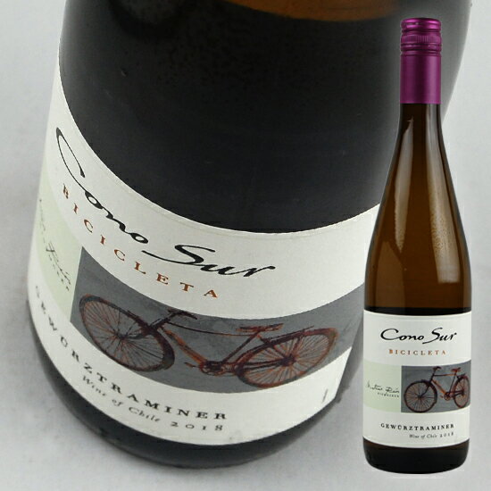 Rakuten - コノスル / ヴァラエタルシリーズ / 　ゲヴュルツトラミネール　ビシクレタ　750ml・白　Cono Sur / Gewurztraminer Bicicleta