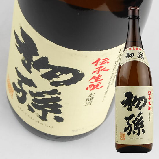 東北銘醸 / 　初孫　伝承生もと　本醸造　1800ml　本醸造 / 　[J344]