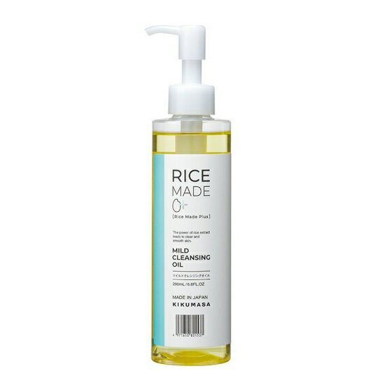 樂天商城 - 菊正宗酒造　RiceMade+ (ライスメイドプラス）マイルドクレンジングオイル 200ml　1本
