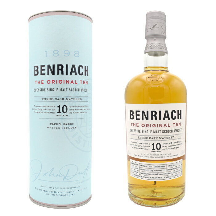 ウイスキー 43度 ベンリアック10年 オリジナル テン 700ml 瓶 1本